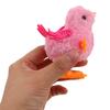 CIYODO 5pcs Wind Up Plush Chick for Interactive Jumping Chicken Party Favors with Clockwork Mechanism Handheld Animal for Classroom Rewards and Goodie Bags view 4