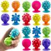 16 Pack Calm Down Textured Suction Cup view 1