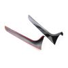 1Pair Plastic Rear Window Side Spoiler Compatible for Audi A6 C7 Avant 2012-2018 Left+Right view 4