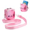 Beautyflier Travel Carrying Case for Bitzee Interactive Toy Digital Pet, Portable Storage Bag for Bitzee Virtual Electronic Pets, Protective Case with Adjustable Strap, Bag Only (Pink) view 1