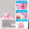 Beautyflier Travel Carrying Case for Bitzee Interactive Toy Digital Pet, Portable Storage Bag for Bitzee Virtual Electronic Pets, Protective Case with Adjustable Strap, Bag Only (Pink) view 2