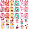 Capoda 18 Sets Valentine's Day DIY Craft Kit Air Dry Clay Kits DIY Modeling Clay Valentine Art Crafts Gifts Set for Party Favors Home Art Projects Fun Activities Supplies view 1