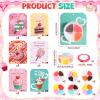 Capoda 18 Sets Valentine's Day DIY Craft Kit Air Dry Clay Kits DIY Modeling Clay Valentine Art Crafts Gifts Set for Party Favors Home Art Projects Fun Activities Supplies view 2