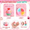 Capoda 18 Sets Valentine's Day DIY Craft Kit Air Dry Clay Kits DIY Modeling Clay Valentine Art Crafts Gifts Set for Party Favors Home Art Projects Fun Activities Supplies view 3