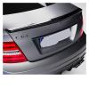 Compatible for Mercedes Benz C-Class W204 C180 C200 C220 C260 C300 2007-2014 Rear Trunk Lid Boot Ducktail Lip Spoiler Wings Car Accessories(Carbon Printing) view 2