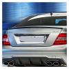 Compatible for Mercedes Benz C-Class W204 C180 C200 C220 C260 C300 2007-2014 Rear Trunk Lid Boot Ducktail Lip Spoiler Wings Car Accessories(Carbon Printing) view 3