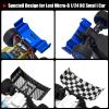 GOUPRC RC Rear Wings Aluminum & Plastic Combo for Losi Micro-B 1/24 RC Buggy Car Upgrade Wing Parts Accessoy view 4