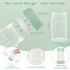 4pcs Breast Milk Storage Bottles 6oz/180ml Compatible with Spectra S1 S2 9 Plus,Motif Luna/Ameda MYA/Bellababy Pumps, Wide-Neck Collection Bottle Container for Fridge, Pumping Bottles view 3