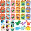 Capoda 18 Sets Valentine's Day Gifts Craft Kit Air Dry Clay Kits DIY Modeling Clay Valentines Art Crafts Set for Kids Party Favors School Prizes Classroom Exchange Gift Activities view 1