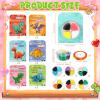 Capoda 18 Sets Valentine's Day Gifts Craft Kit Air Dry Clay Kits DIY Modeling Clay Valentines Art Crafts Set for Kids Party Favors School Prizes Classroom Exchange Gift Activities view 2