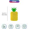 2PCS 3D Printed Fidget Pineapple Toys, Make a Sound Flexible Desk Fidget Worm Toy for Stress Relief, Boys Girls Kids Adults Birthday Gift Party Favors Stress Toys (3.15in) view 2