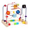 Bead Maze Toy Educational Activity Game Gift Fine Motor Skills Develop Math Skills Puzzle Beads Colorful Roller Coaster Toy view 1
