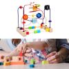 Bead Maze Toy Educational Activity Game Gift Fine Motor Skills Develop Math Skills Puzzle Beads Colorful Roller Coaster Toy view 4