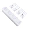 Pomya Controller Charger Dock Station for Remotes - Efficient Charging with 4 Pack 2800mAh Batteries - Convenient for Gamers ABS Material (White) view 1