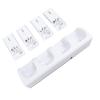 Pomya Controller Charger Dock Station for Remotes - Efficient Charging with 4 Pack 2800mAh Batteries - Convenient for Gamers ABS Material (White) view 4