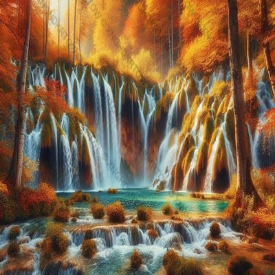 1000 Piece Jigsaw Puzzles Adults Man in A Red Jacket is Taking A Picture of A Waterfall Fun Puzzle Educational Family Game Adults Home Decoration Colorful Puzzle Gifts