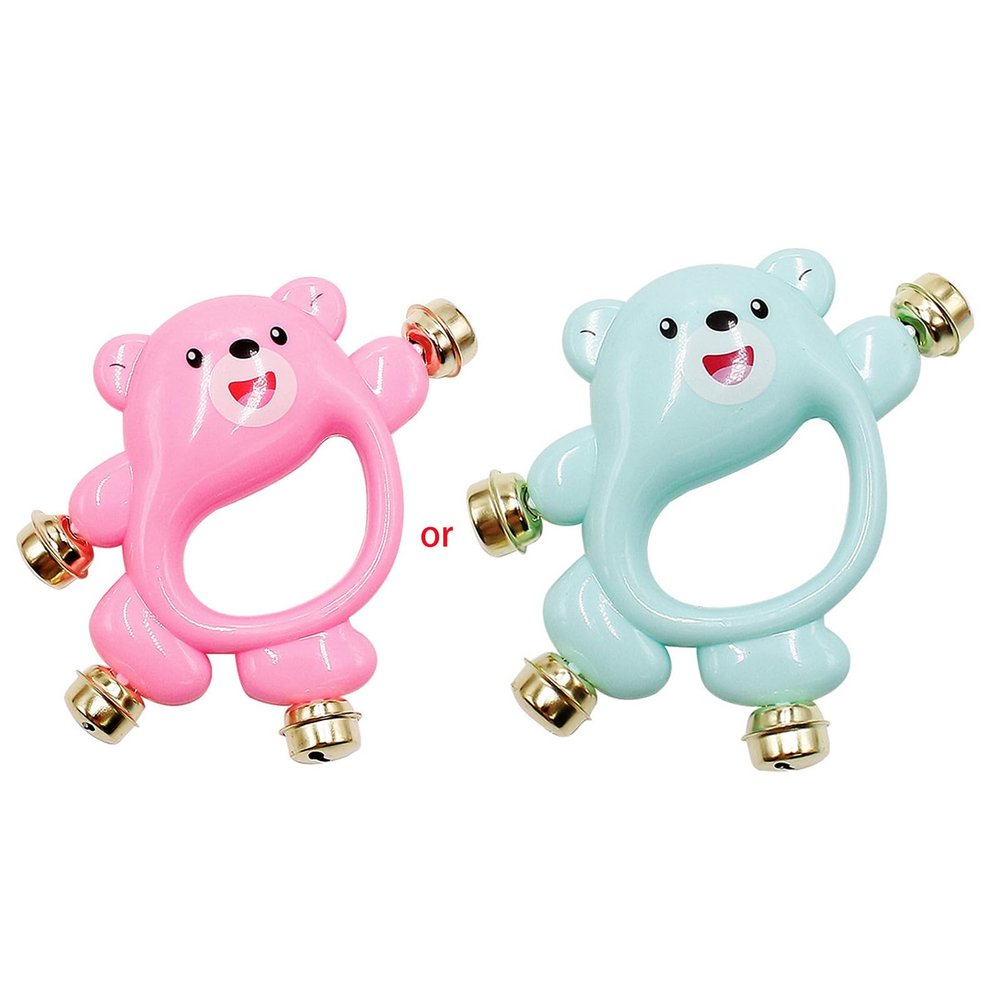 5 Hand Shake Macara Rattle Pleasant Mobile Toy Baby Interactive Chewing Toy Infant Handhold Crib Bed Accs Ball Bells in Bulk for Baby Toys