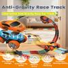 Anti Gravity Race Track with Car, Defy Gravity, 360 Electric Climbing Car Race Tracks with Lights, Flexible Race Track, Multicolor Glow in The Dark Race Car Track Set (138pcs) view 2