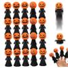 Gcroet 24Pcs Jumping Toys 6 Expressions Spring Launchers Toys Novelty Pumpkin Head Halloween Party Favors Halloween Bulk for Kids Treat or Trick, Party and Prizes... view 2