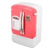 Aqur2020 Play Fridge Simulation Miniature Refrigerator Toy, ABS Material, Requires 2 AA Batteries, 6 Pieces with 5 Accessories view 2