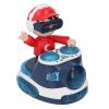 Aqur2020 Musical Baby Toy with Universal Wheel, Bouncing DJ Toy, ABS Material, Blue, Electric Music Experience view 2