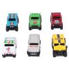 Aqur2020 1:64 Scale Alloy Racing Car Set, Offroad Design, 6 Pack, Durable Alloy and Plastic Construction view 3