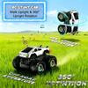 Ayiaum Remote Control Car RC Trucks with Lights and Music,360Rotating 4WD Stunt RC Cars Toys for Kids, 2.4 GHz, Rechargeable, All Terrain RC Toys Presents for Girls Age 3-10 view 3