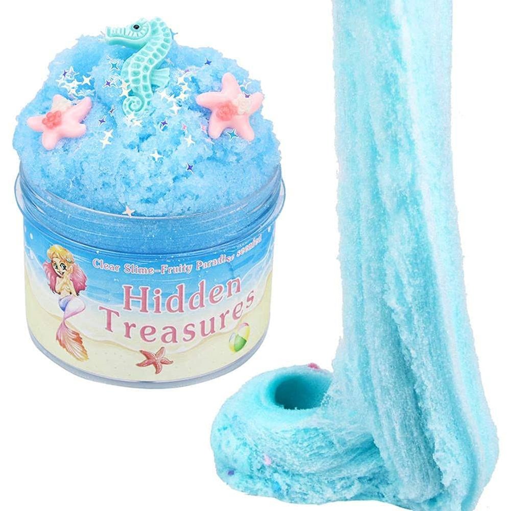 GOWENIC Stretchy and NonSticky Cloud Mud Fluffy Clay Kit DIY Butter Clay for Children and Adults to Relieve Stress and Improve Motor Skills (#5)