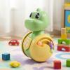 Luwecf Crawling Toy,Dinosaur Wobble Toy, Time,Educational,Developmental,Early Learning for Boy Girl Boys Girls, Green view 3