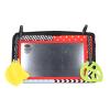 Aqur2020 Foldable Baby Cloth Book with Mirror, High Contrast, Polyester, Early Education Toy, Soft and Safe view 3