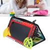 Aqur2020 Foldable Baby Cloth Book with Mirror, High Contrast, Polyester, Early Education Toy, Soft and Safe view 4