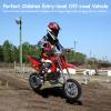 50cc Dirt Bike for Kids, 2-Stroke Gas Powered Mini Bike with Front & Rear Disc Brakes, 330 LBS Capacity & Knobby Tires, 25MPH Off-Road Dirtbike for Beginner Youth Riders (Pink) view 3