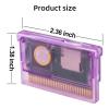 New Mini SC Card 1000+ in 1 Flash GBA Cartridge - V1.5 Firmware for Retro GBA, GBC, GB, NES - Enhanced Gameplay & Easy Saving with 8GB TF Card (Purple) view 3