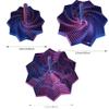 3D Printed Expanded Sensory Fidget Star, Stress Relief Colorful Spinning Tower Toy, Fractal Fidget Hexagon with Handles for Office Desks, Perfect for Holiday Christmas(Purple-Gold,6.9in) view 4