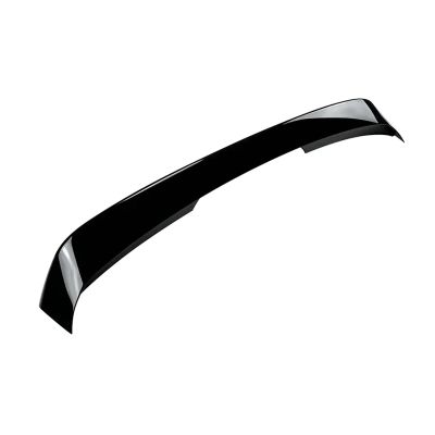 Compatible for VW Tiguan R-Line MK2 2017 2018 2019 2020 2021 2022 2023 Car Body Kit Rear Roof Trunk Lid Side Spoiler Wing Splitter Parts(Roof Gloss Black)