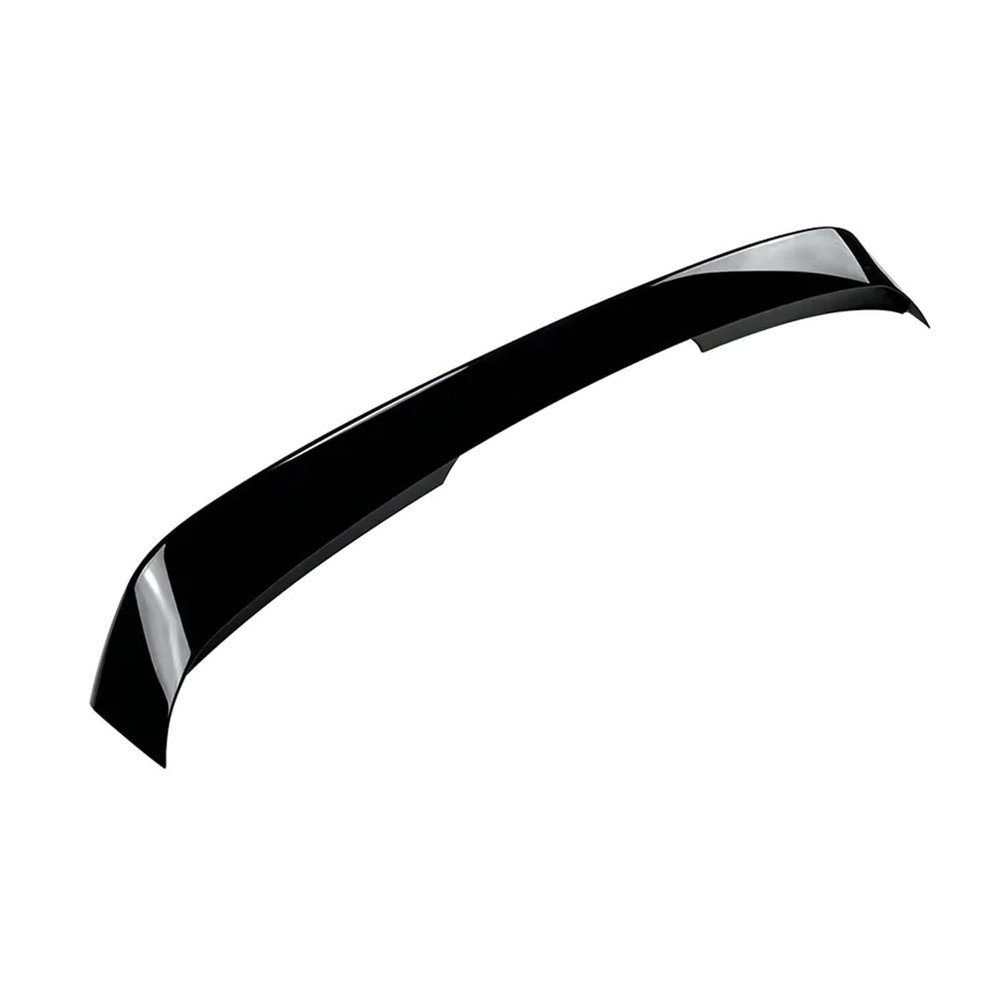 Compatible for VW Tiguan R-Line MK2 2017 2018 2019 2020 2021 2022 2023 Car Body Kit Rear Roof Trunk Lid Side Spoiler Wing Splitter Parts(Roof Gloss Black)