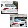 Compatible for VW Tiguan R-Line MK2 2017 2018 2019 2020 2021 2022 2023 Car Body Kit Rear Roof Trunk Lid Side Spoiler Wing Splitter Parts(Roof Gloss Black) view 3