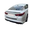Compatible for Kia K5 Optima 2016-2019 Rear Trunk Lid Spoiler Tail Lip Wings ABS Material Decorative Parts Car Tuning Body Kit Accessories(Trunk Carbon Look) view 2