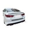 Compatible for Kia K5 Optima 2016-2019 Rear Trunk Lid Spoiler Tail Lip Wings ABS Material Decorative Parts Car Tuning Body Kit Accessories(Trunk Carbon Look) view 3