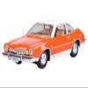 1974 Pinto Orange with White Top Forgotten Classics Series 1/24 Diecast Model Car by Motormax 79044OR view 1