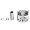 186F Piston Kit, Air Parts, Replacement for 5KW Generator with Piston Pin and Cir, Hardness view 1