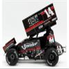 Winged Sprint Car #14 Spencer Bayston Four CCCC's Construction - Sander Jason Meyers Racing (2025) 1/18 Diecast Model Car by Acme A1825007 view 4