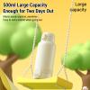 Portable Milk Warmer, 50W Fast Heating Bottle Warmer with 500ml Capacity, Cordless Rechargeable Design, Constant Temperature, for Travel Outdoor Feeding view 3