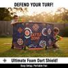 2-Pack Tactical Bunker & Foam Blaster Target 59x34 Combat Battle Zone Bunker Fort, Compatible with Nerf, Laser Tag, Water Gun & Birthday Activities, Foldable Wall for Active Play view 3