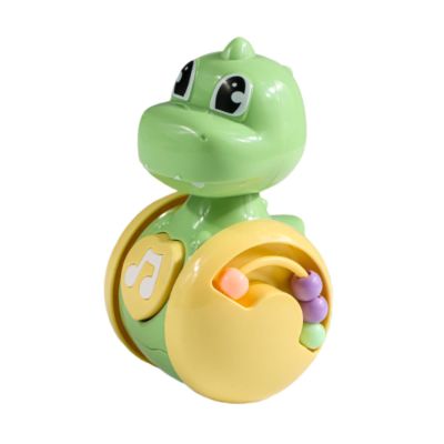 Garende Dinosaur Wobble Toy Crawling Toy Developmental for 0-3 Years, Green