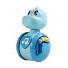 DYNWAVE Dinosaur Wobble Toy Infant Crawling Toy,Creative,Sensory,Portable Developmental for 0-3 Years, Blue view 1