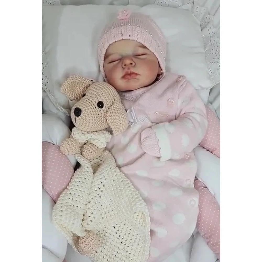Anano 50 Cm Full Silicone Baby Doll Realistic Girl, Reborn Baby Dolls Silicone Full Body Girl Realistic, Real Life Reborn Babys Dolls Silicona Whole Bodied Girls