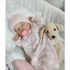 Anano 50 Cm Full Silicone Baby Doll Realistic Girl, Reborn Baby Dolls Silicone Full Body Girl Realistic, Real Life Reborn Babys Dolls Silicona Whole Bodied Girls view 4