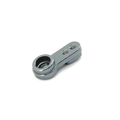 Rc Parts For FMS For FCX24 1/24 Metal Servo Arm Servo Horn RC Crawler Car Upgrade Parts Spare Accessories Replacement Parts(Gray)
