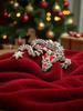 3D Printed Christmas Themed Sugar Cookie Dragon, Fantasy Gift, Cinderwings (24") view 2